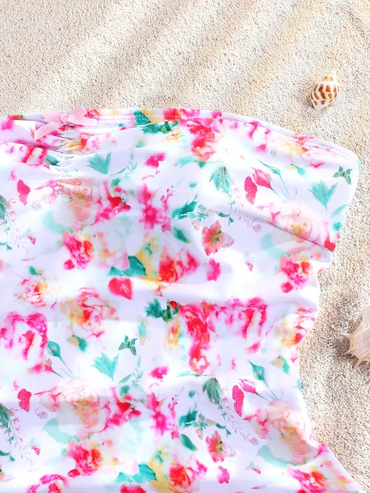 Tummy Control Cutout Glossy One-Piece Swimsuit for Beach