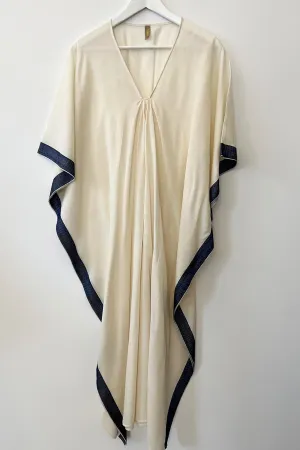 Two New York Caftan - Navy Border