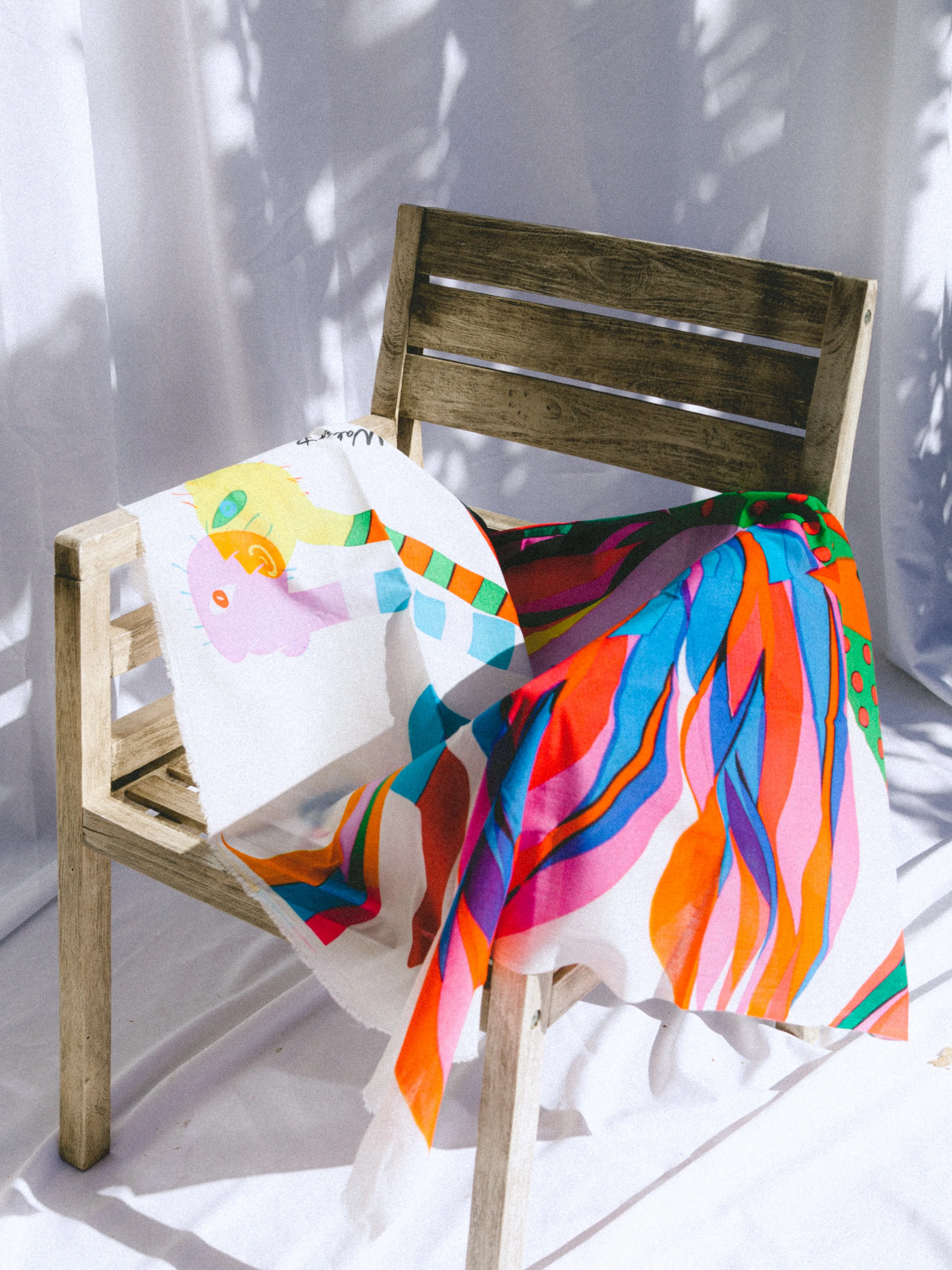 Umpundula Bird Cotton Sarong / Shawl