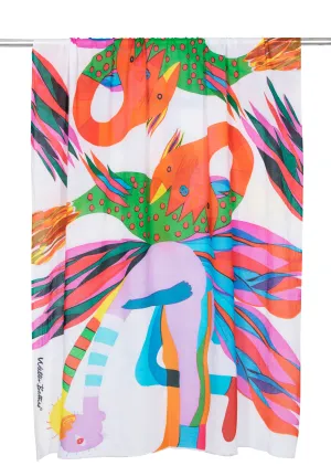 Umpundula Bird Cotton Sarong / Shawl