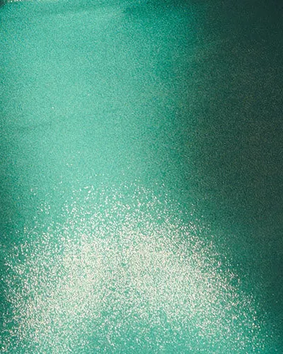 Unique Vintage Metallic Emerald High Waist Swim Bottom | Metallic Emerald