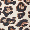 Unique Vintage Plus Size 1950s Leopard Monroe Halter Swim Top