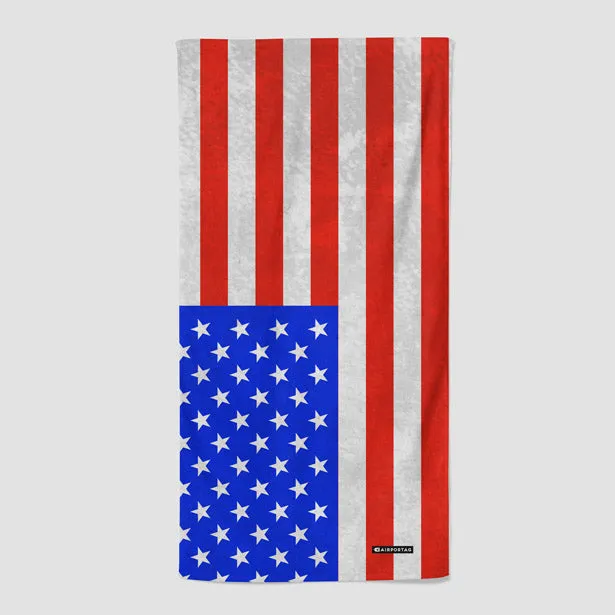 USA Flag - Beach Towel