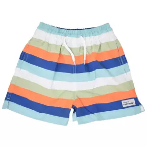 Venice Stripe UPF 50  Wesley Swim Trunks