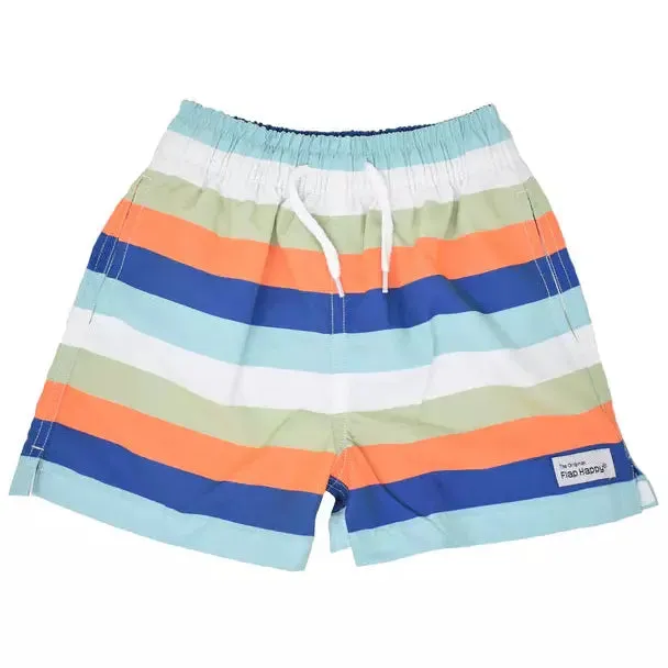 Venice Stripe UPF 50  Wesley Swim Trunks