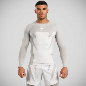 Venum Attack Long Sleeve Rash Guard Sand