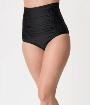Vixen Black High-Waisted Bottoms