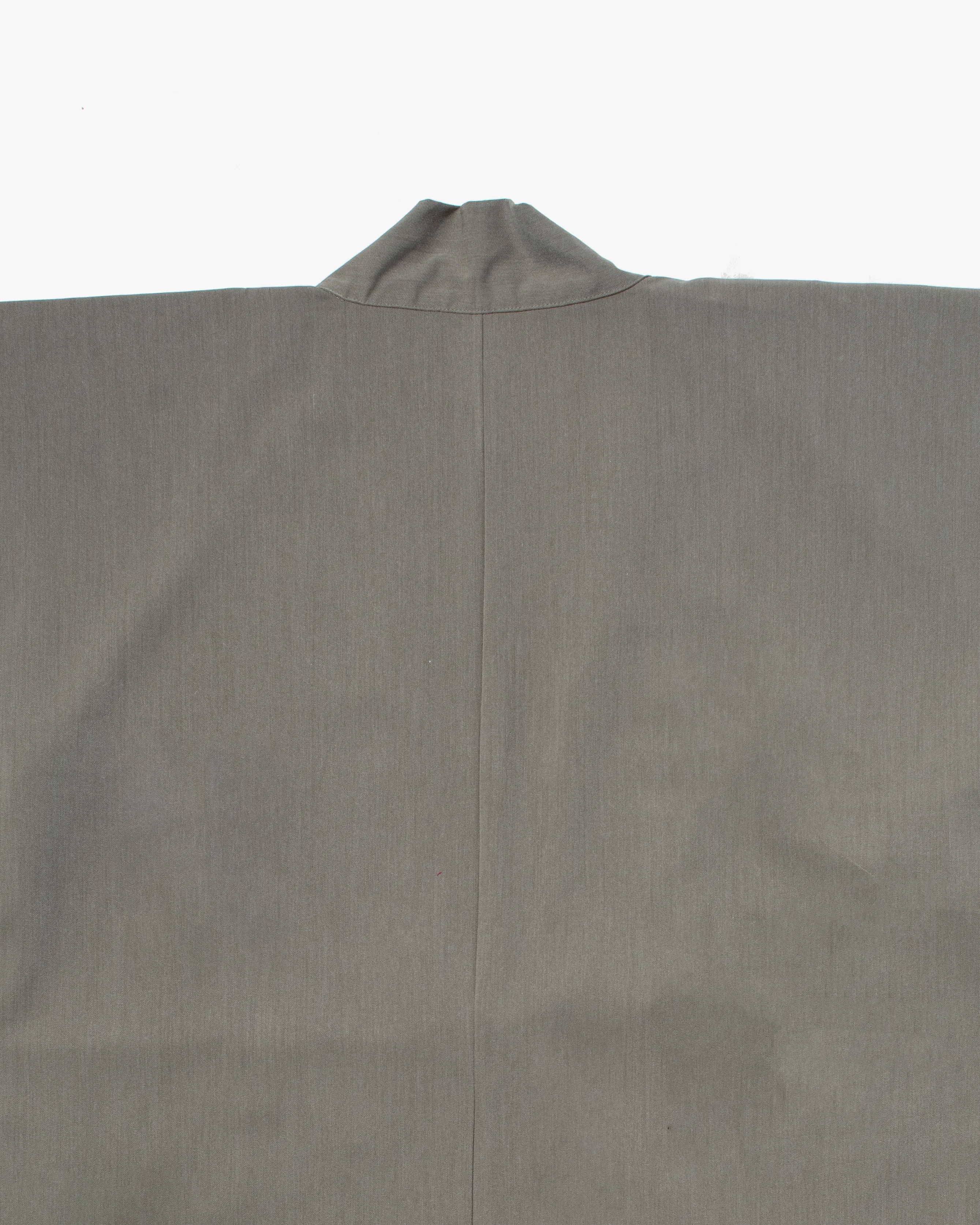 Wa-Modern Haori Robe, Grey Geisha and Ryu
