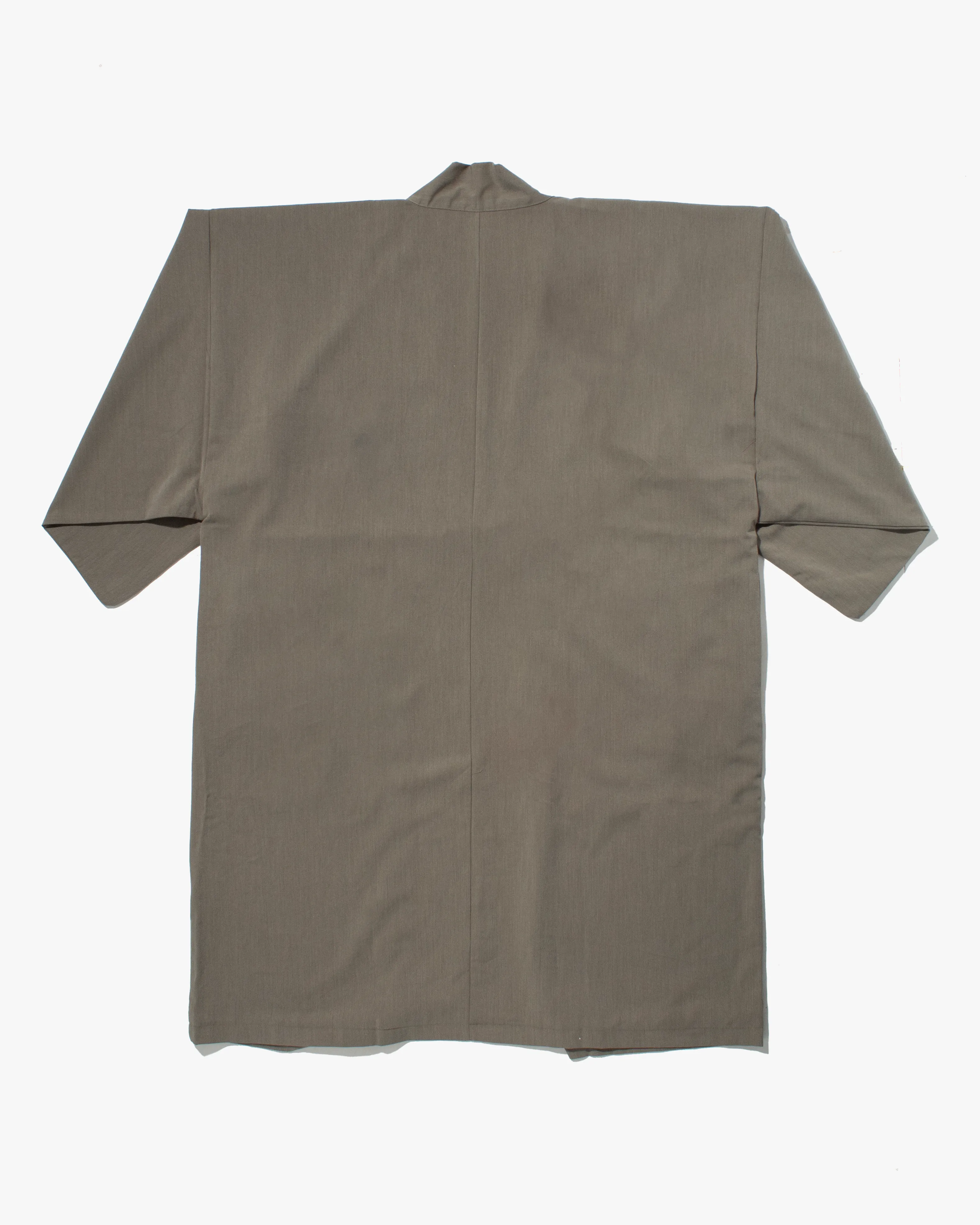 Wa-Modern Haori Robe, Grey Geisha and Ryu