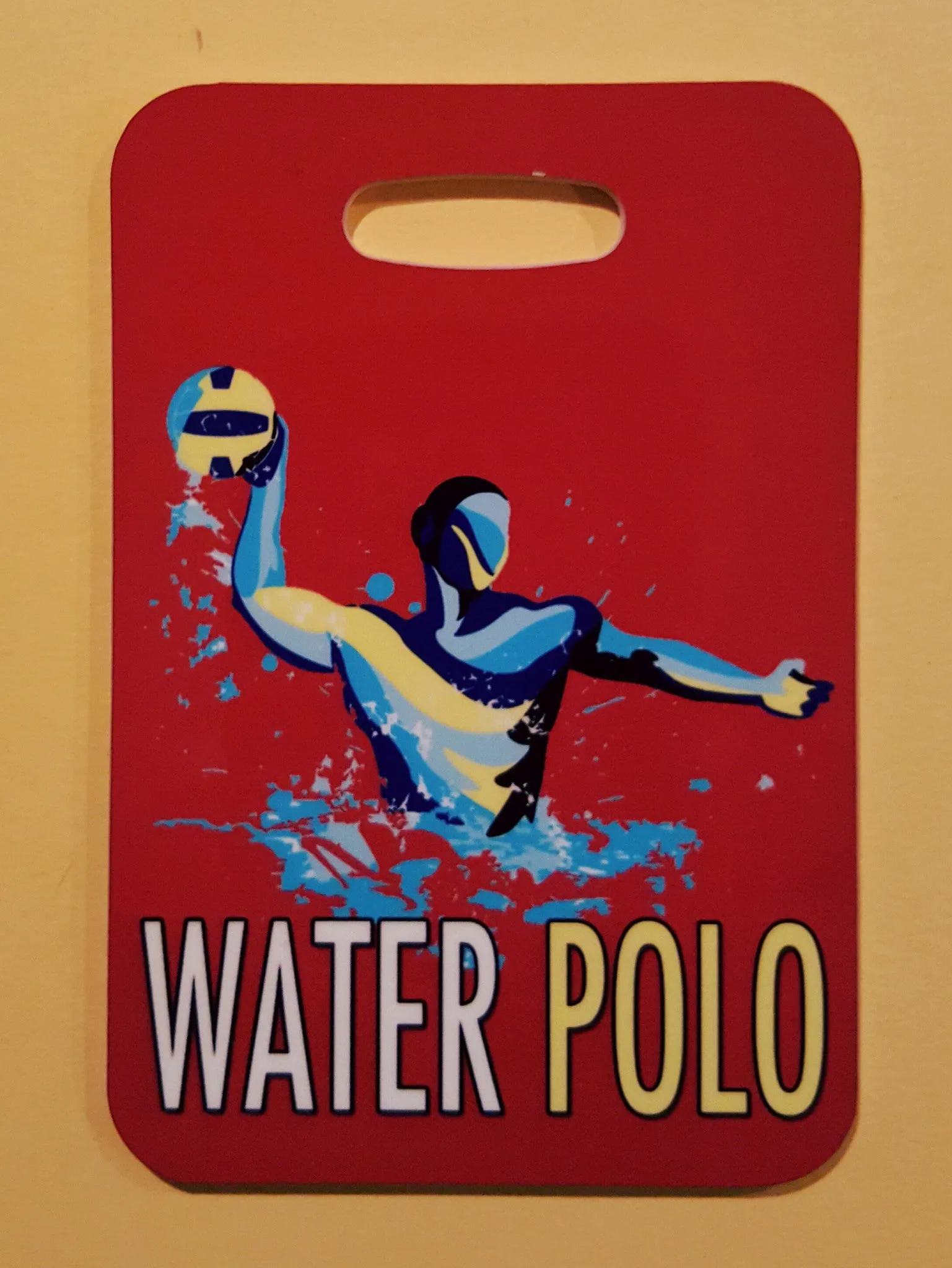 Water Polo Bag Tag