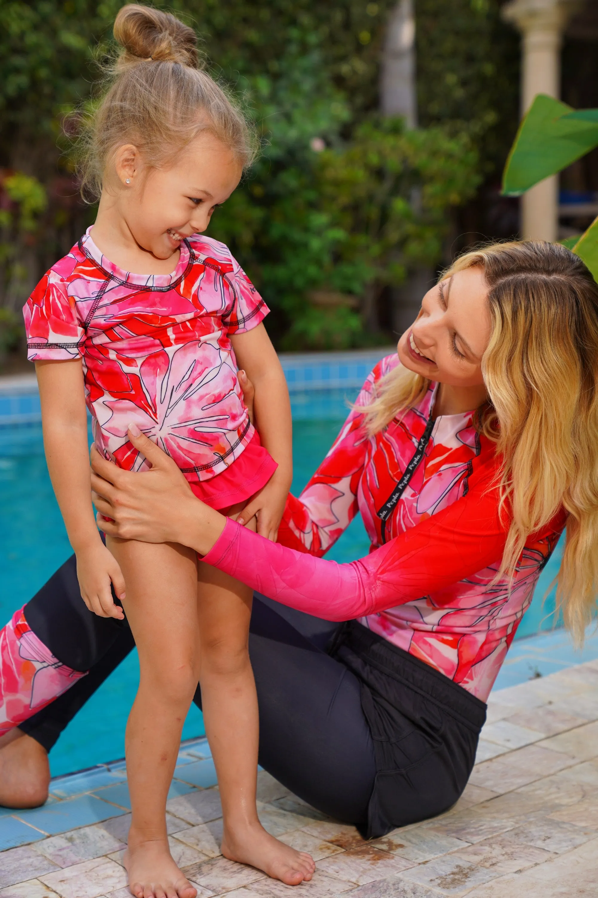 Watermelon Girl's Rashguard Set