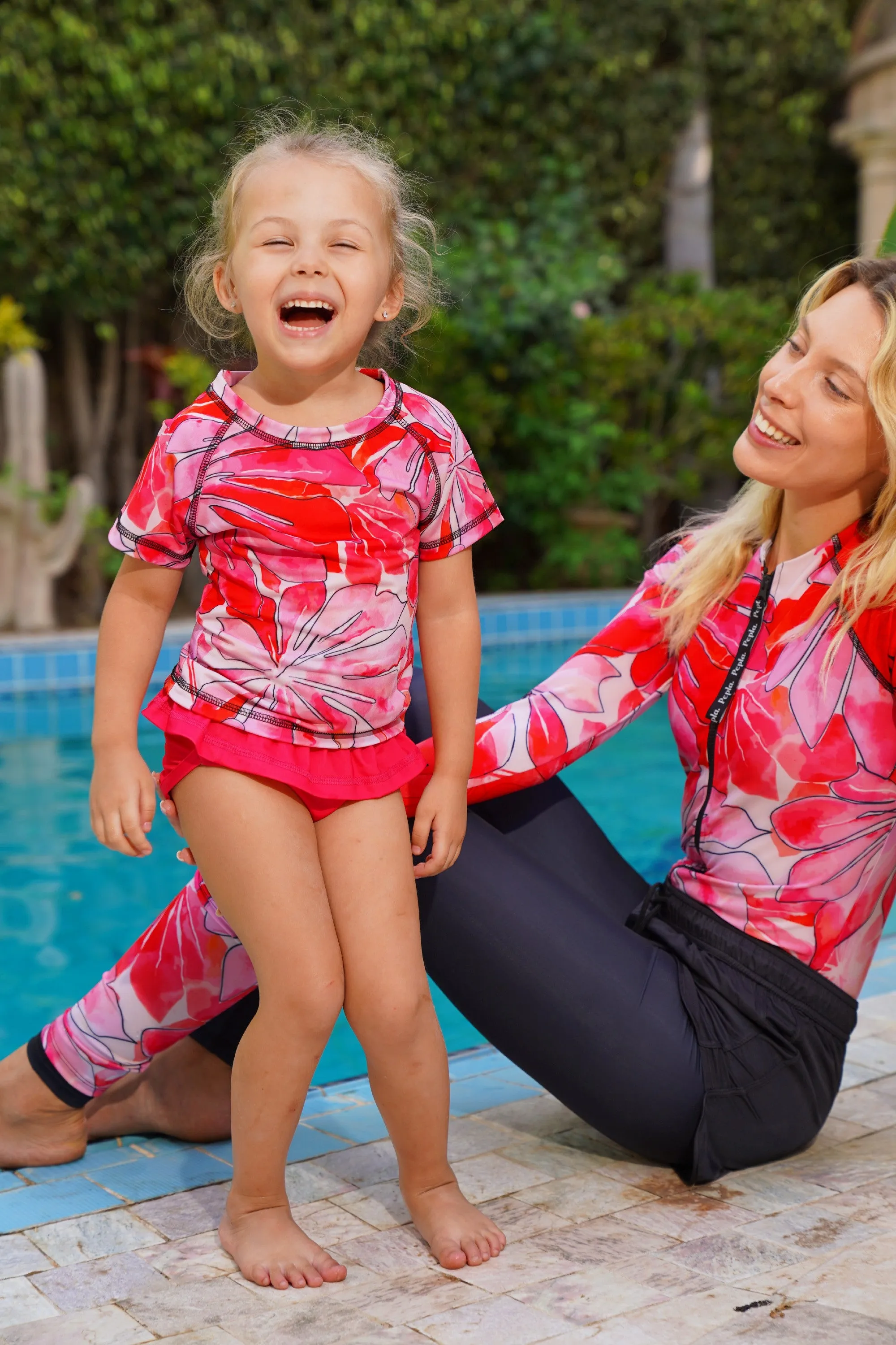 Watermelon Girl's Rashguard Set