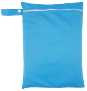 Wet Bags : Size Large Solid Coloured One Zipper