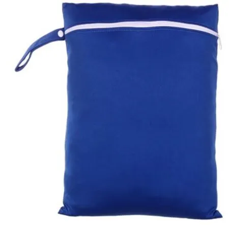Wet Bags : Size Large Solid Coloured One Zipper
