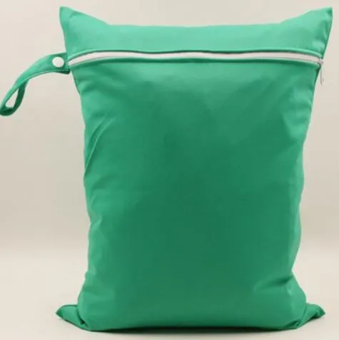 Wet Bags : Size Large Solid Coloured One Zipper
