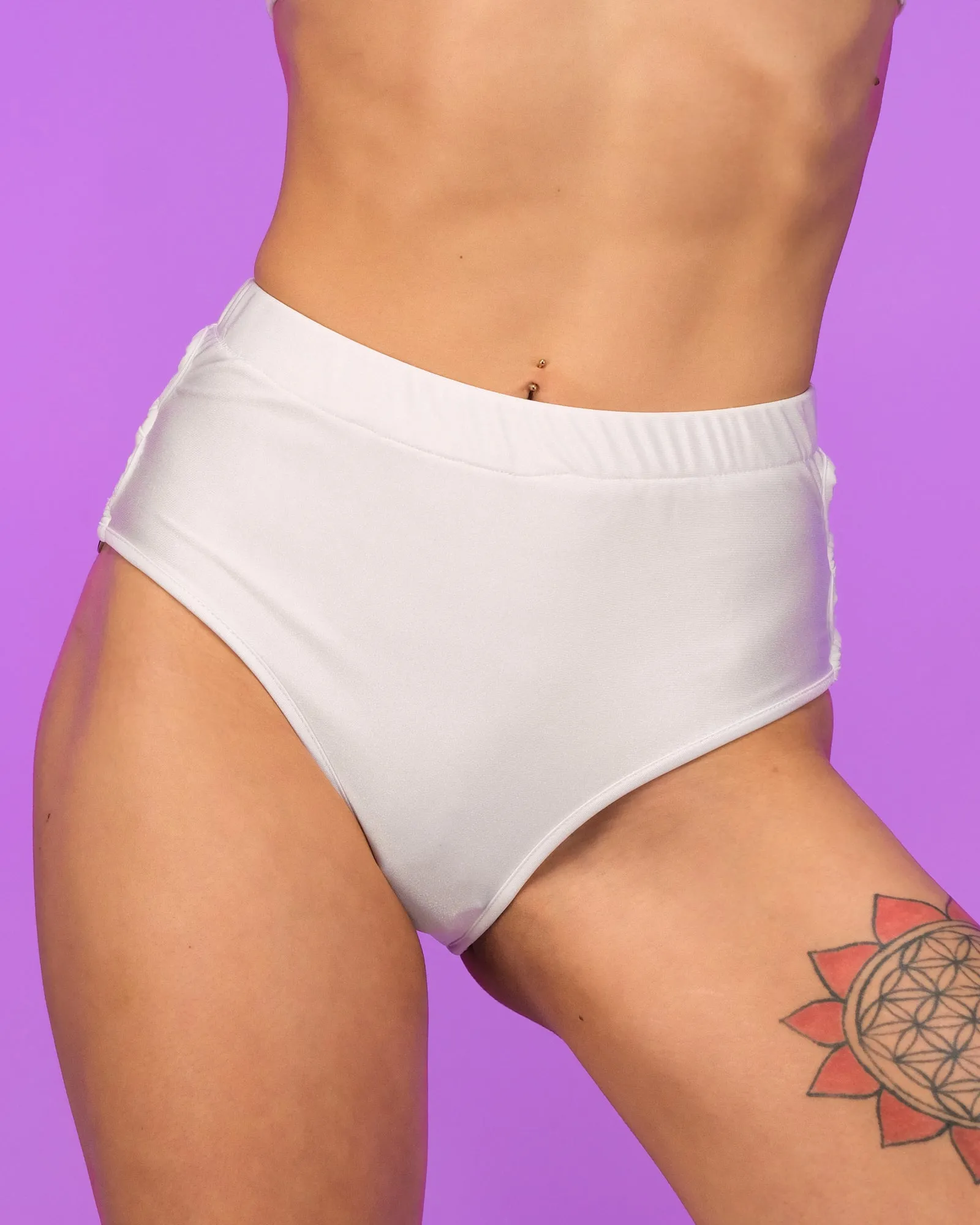 White Back to Basics Bottoms