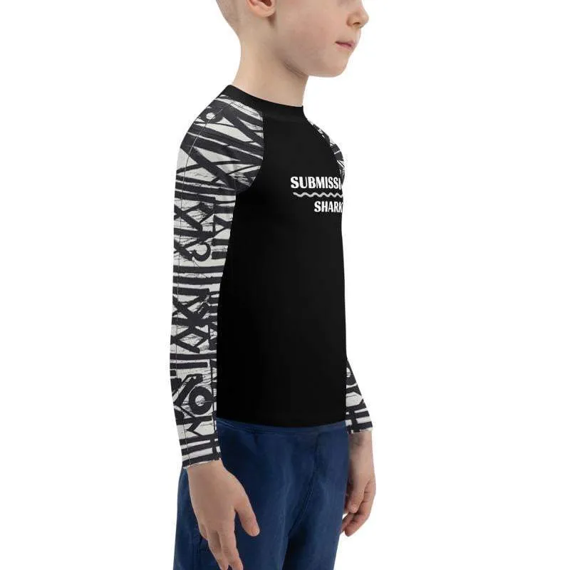 White Noise ~ Kids Rash Guard