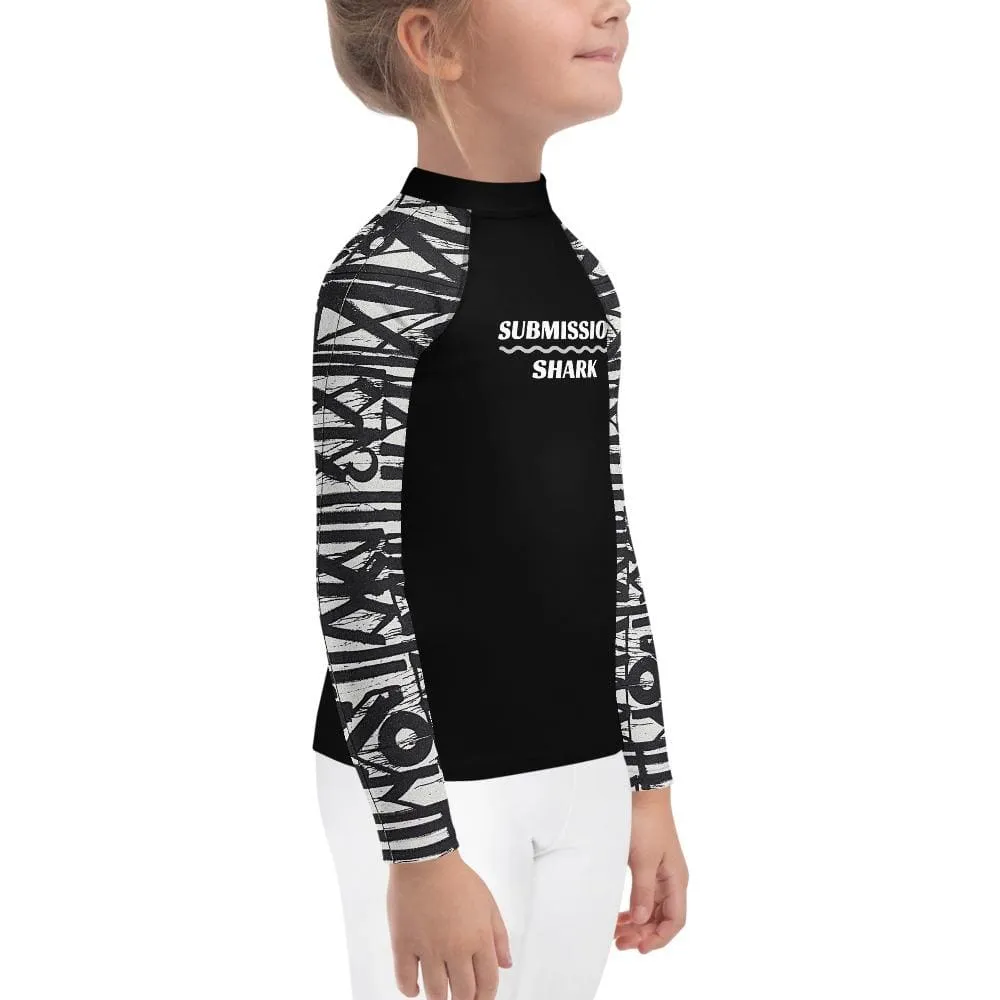 White Noise ~ Kids Rash Guard