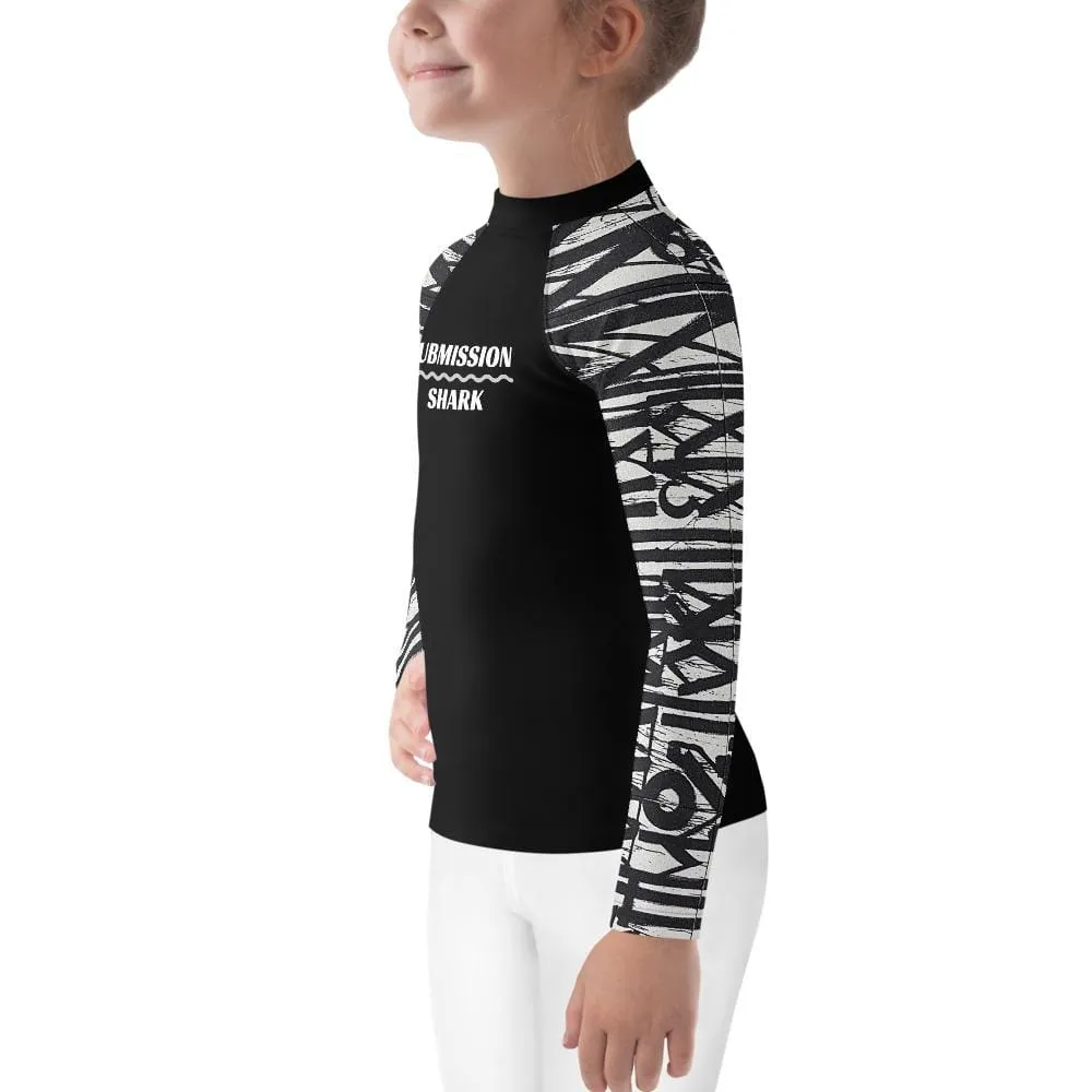White Noise ~ Kids Rash Guard