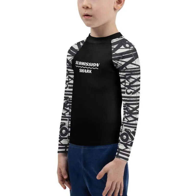 White Noise ~ Kids Rash Guard