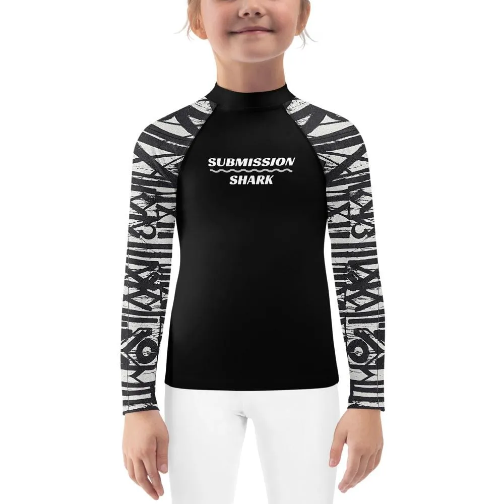 White Noise ~ Kids Rash Guard