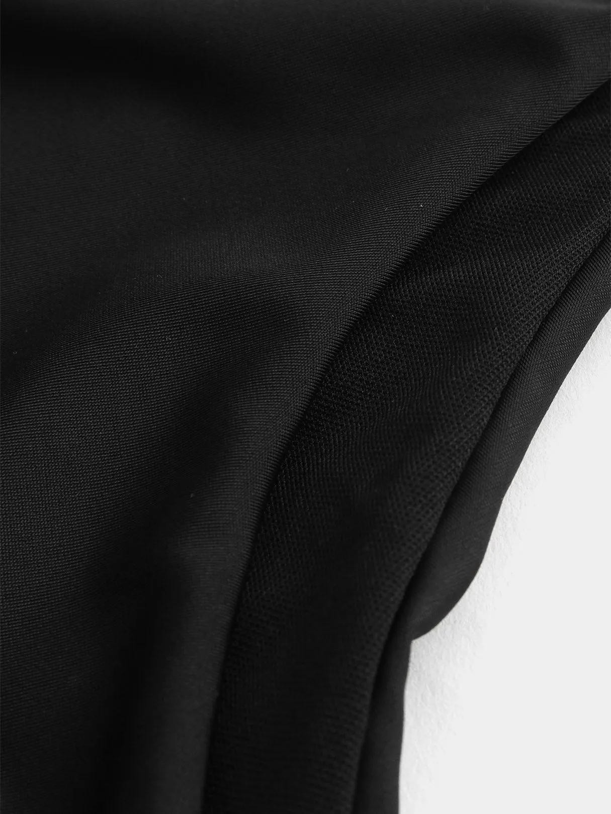 Wholesale Black V-Neck Asymmetrical Sleeveless Floral Print Tie-Up Ruffle Trim Two Piece Bikinis