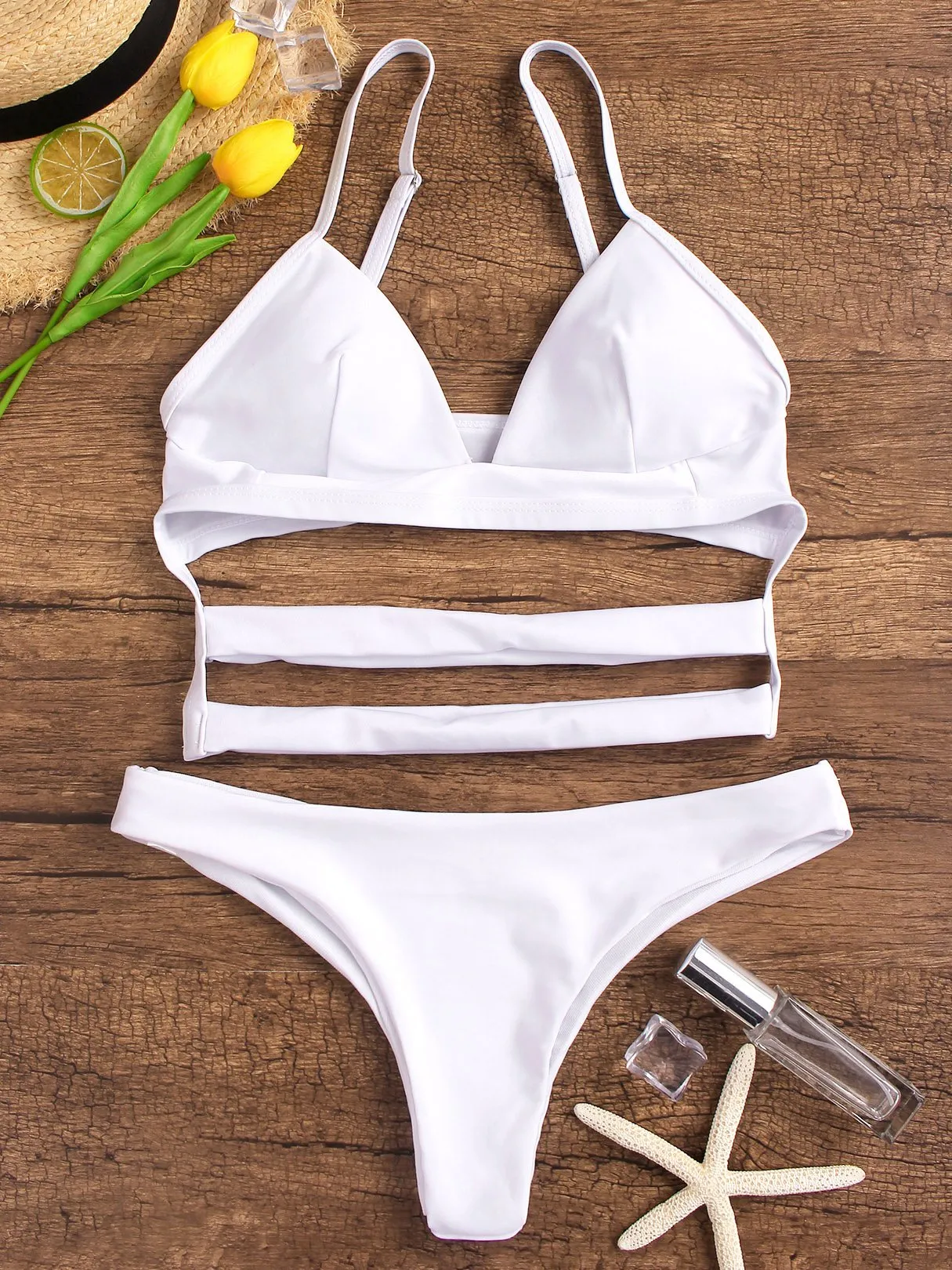 Wholesale Cut Out Two Piece Bikinis