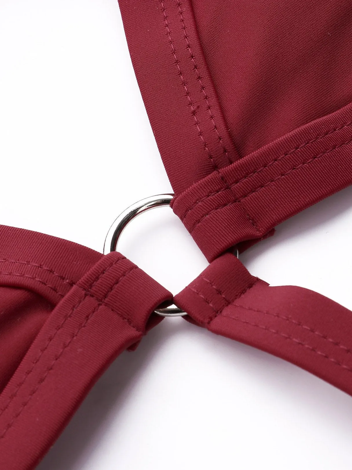 Wholesale Fashion String Design Plain Bikinis