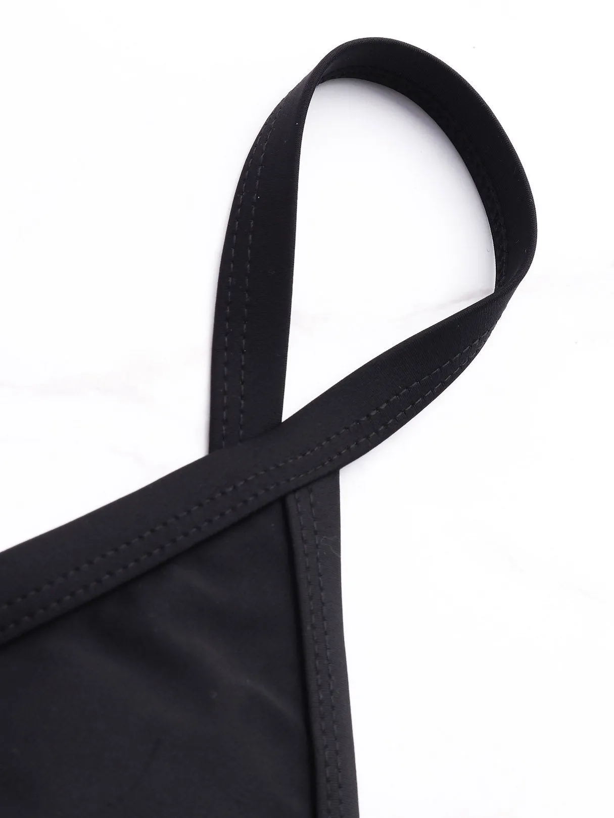 Wholesale Fashion String Design Plain Bikinis