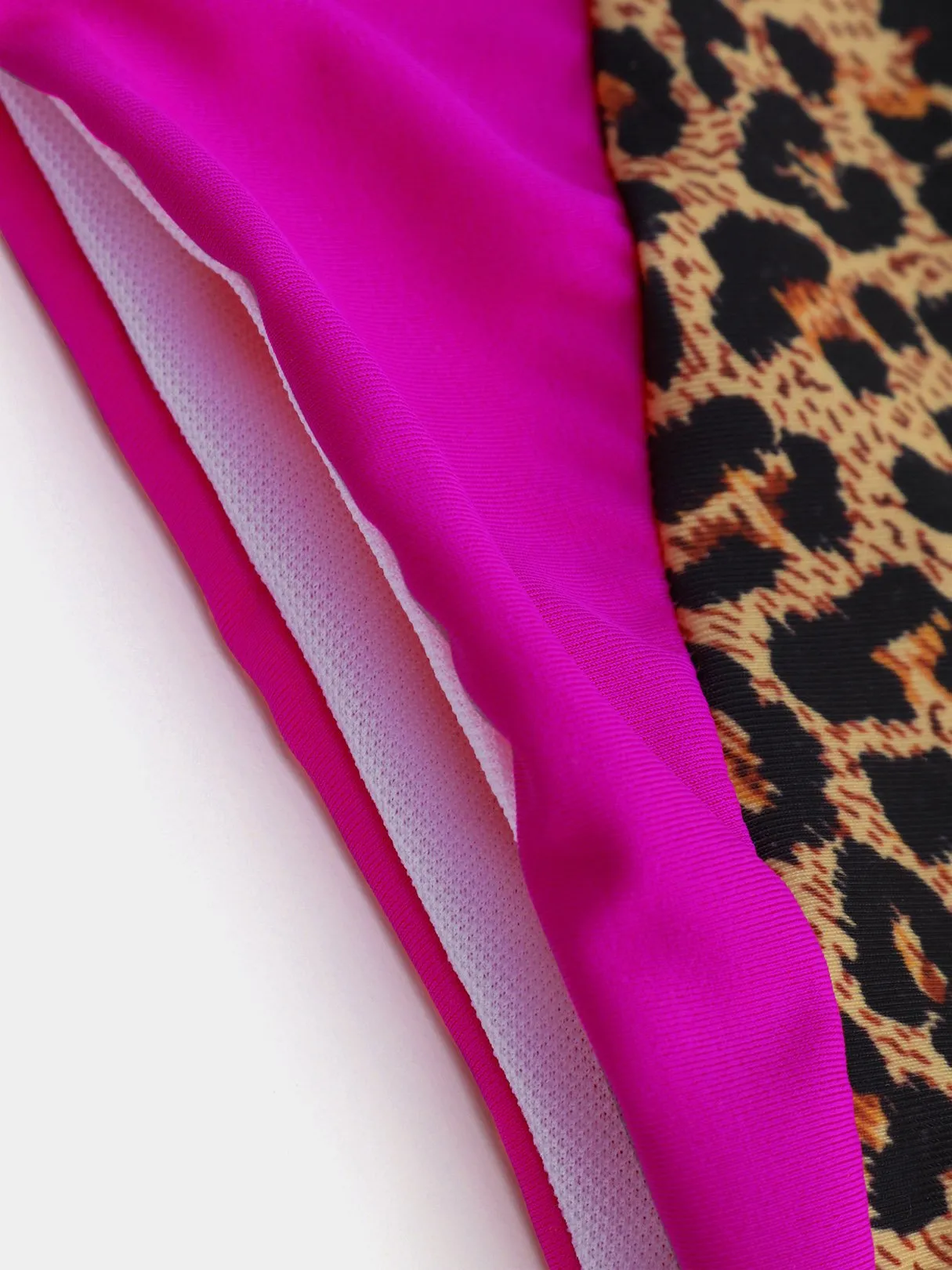 Wholesale Halter Leopard Tie-Up Bikini Sets