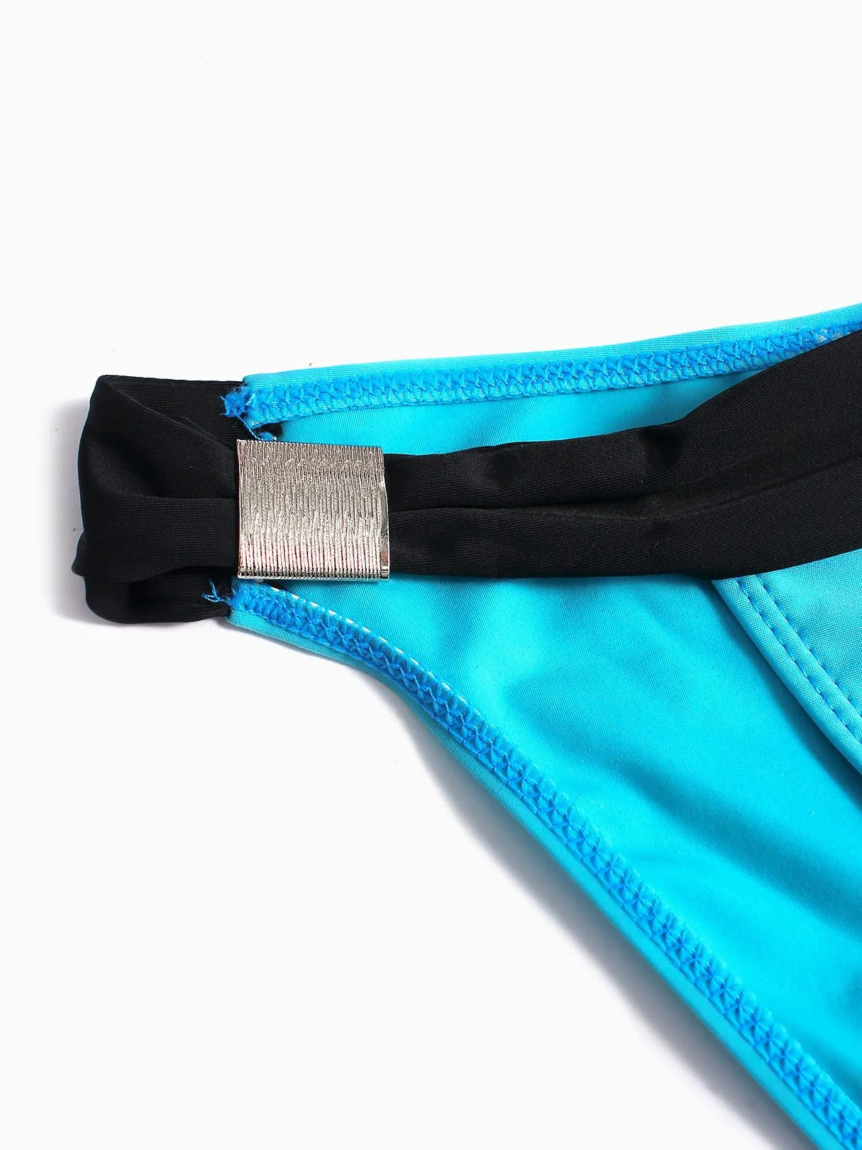 Wholesale Halter Plain Backless Two Piece Bikinis