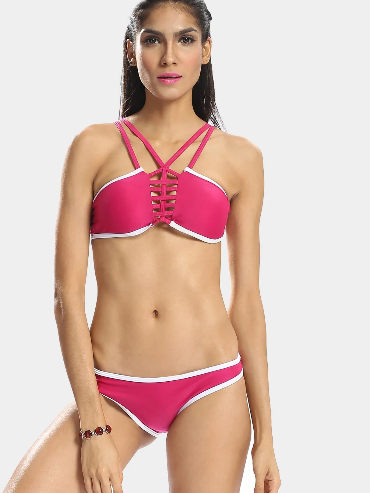 Wholesale Halter Two Piece Bikinis
