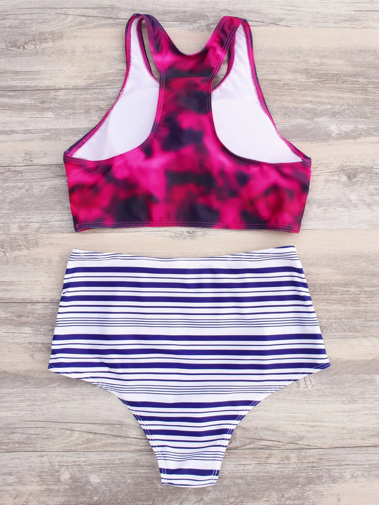 Wholesale Random Floral Print Tankini Set