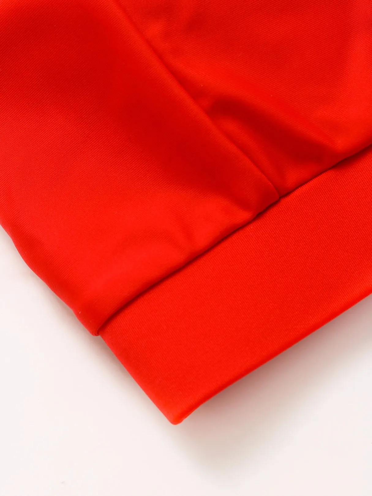 Wholesale Red Halter Sleeveless Stripe Zip Back Two Piece Bikinis