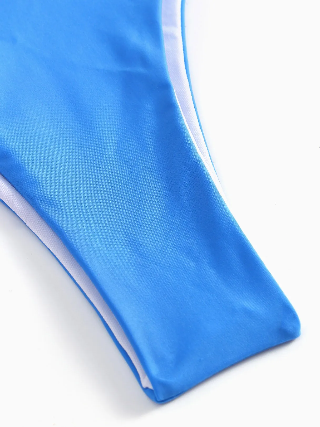 Wholesale Sleeveless Plain Spaghetti Strap Two Piece Bikini