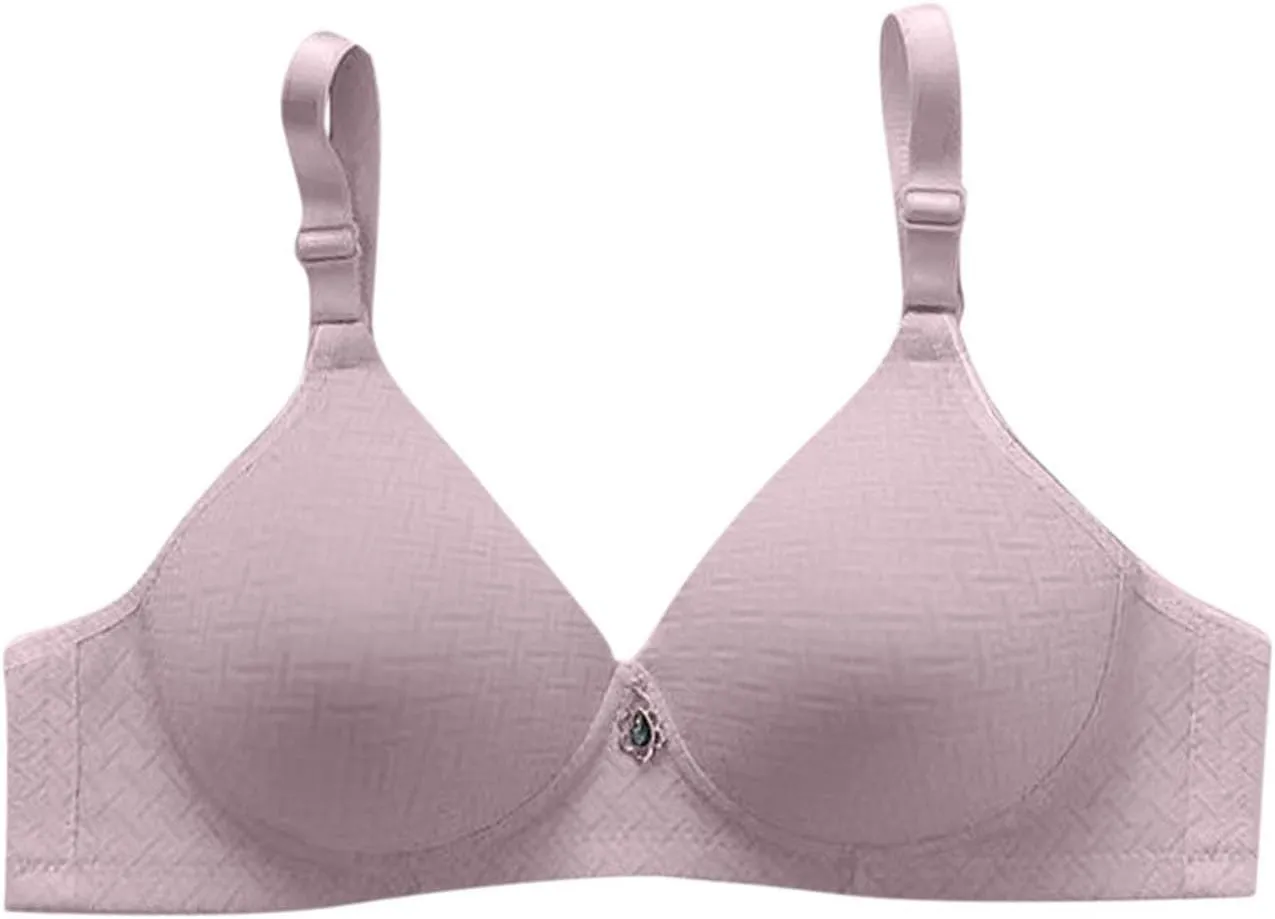 Wireless Bras for Women Support Push Up Bralettes Full Coverage No Underwire Seamless Comfortable Everyday Bra