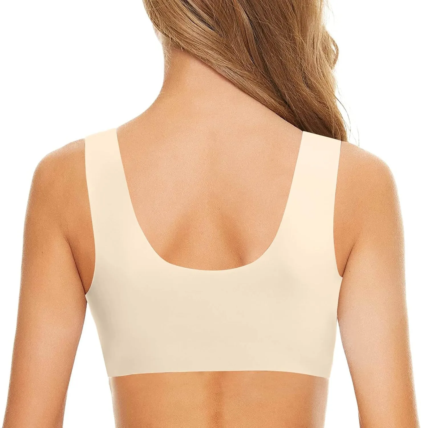 Woman's Lace Bras Front Closure Push Up Bra Wireless Full Coverage Underwear Plus Size No Underwire Sports Bra