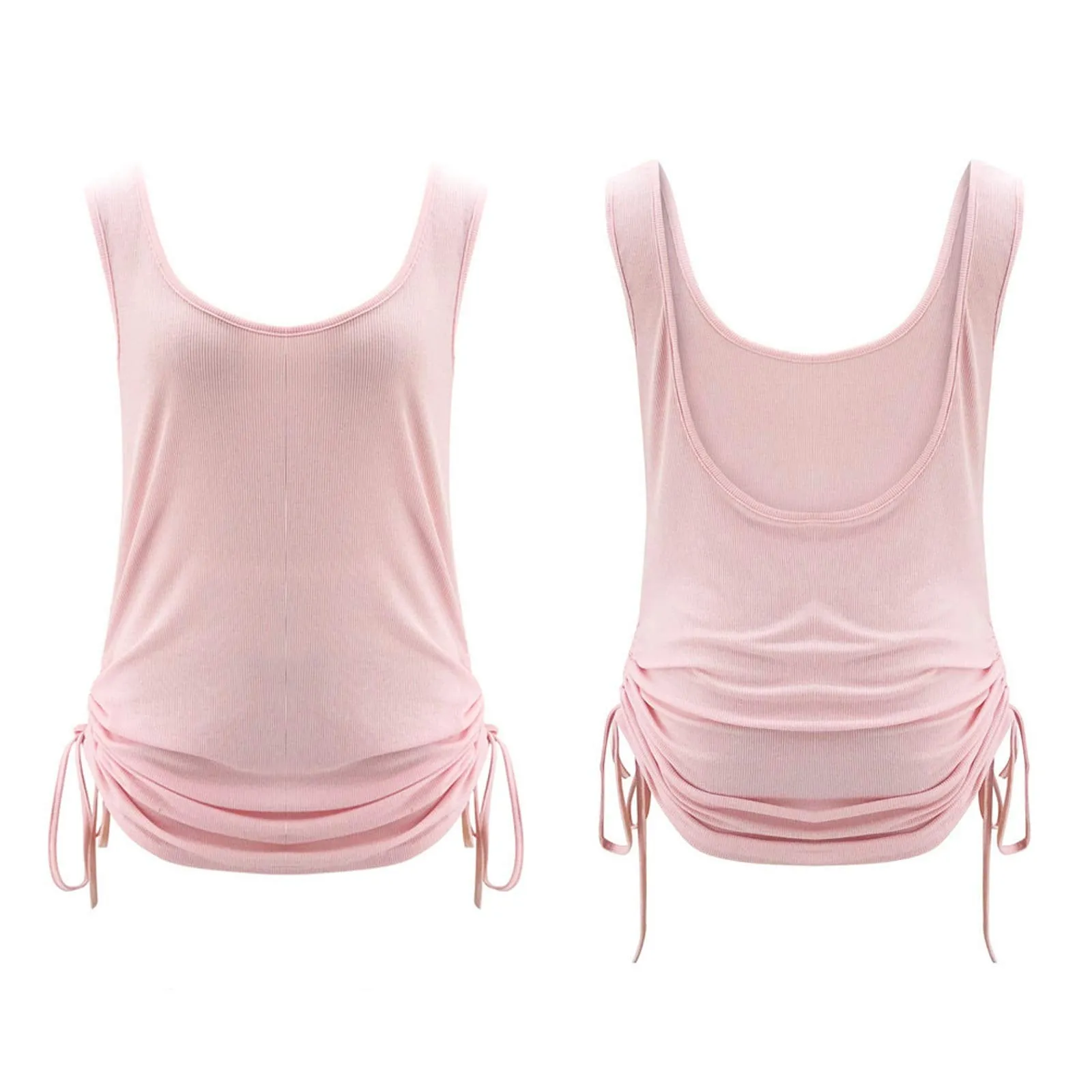 Women Crochet Bikini Cover Ups Summer Knitted Scoop Neck Beach Tank Dress