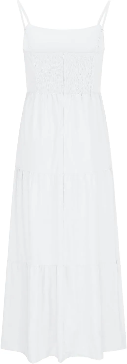 Women Cut Out Cami Dress Sexy Tube High Waist Tunic Dresses Zipper Back Pleated Tiered Dress Cocktail Evening Dress