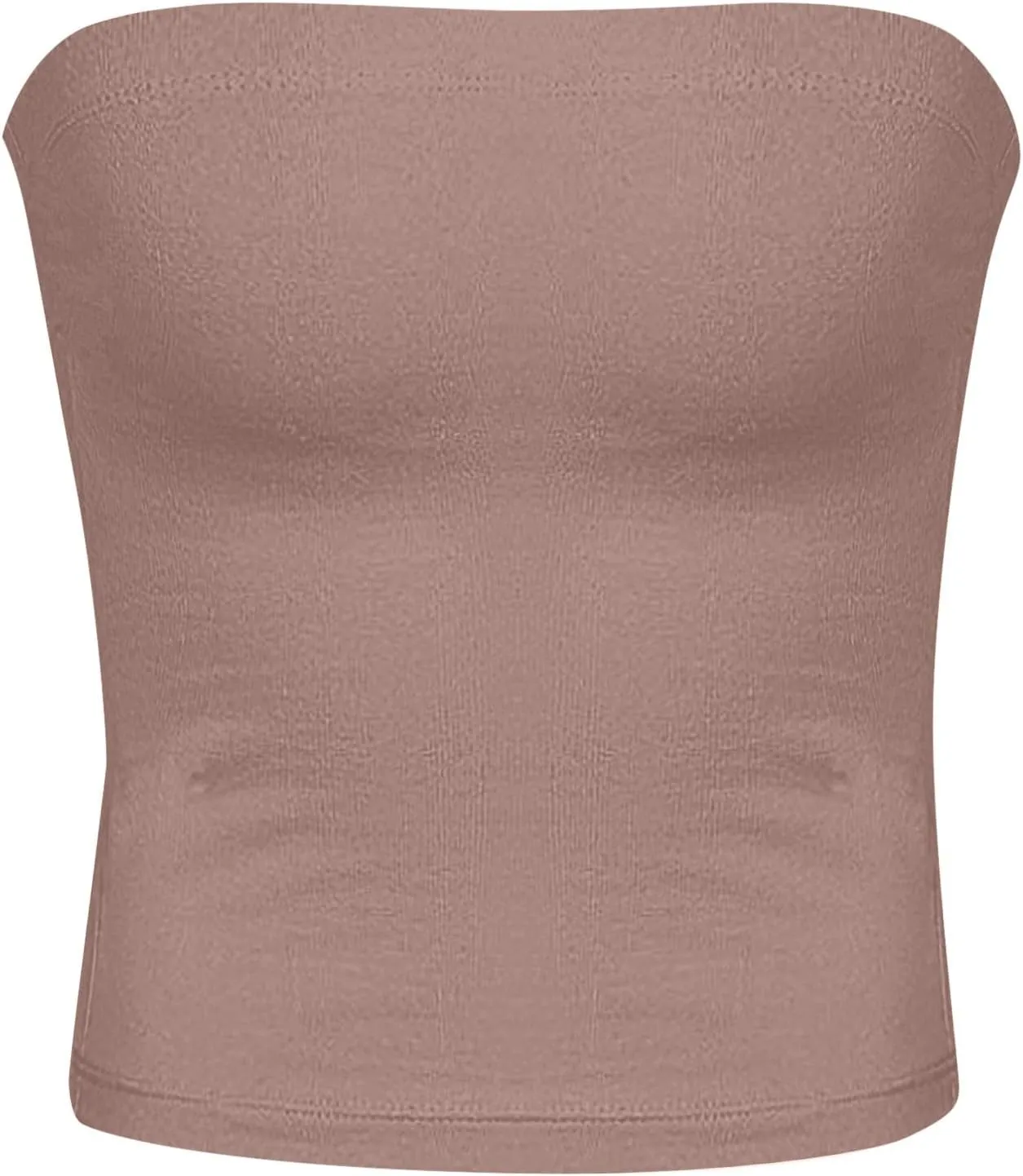 Women Tube Top 2025 Summer Outfits Going Out Bandeau Sleeveless Strapless Tank Tops