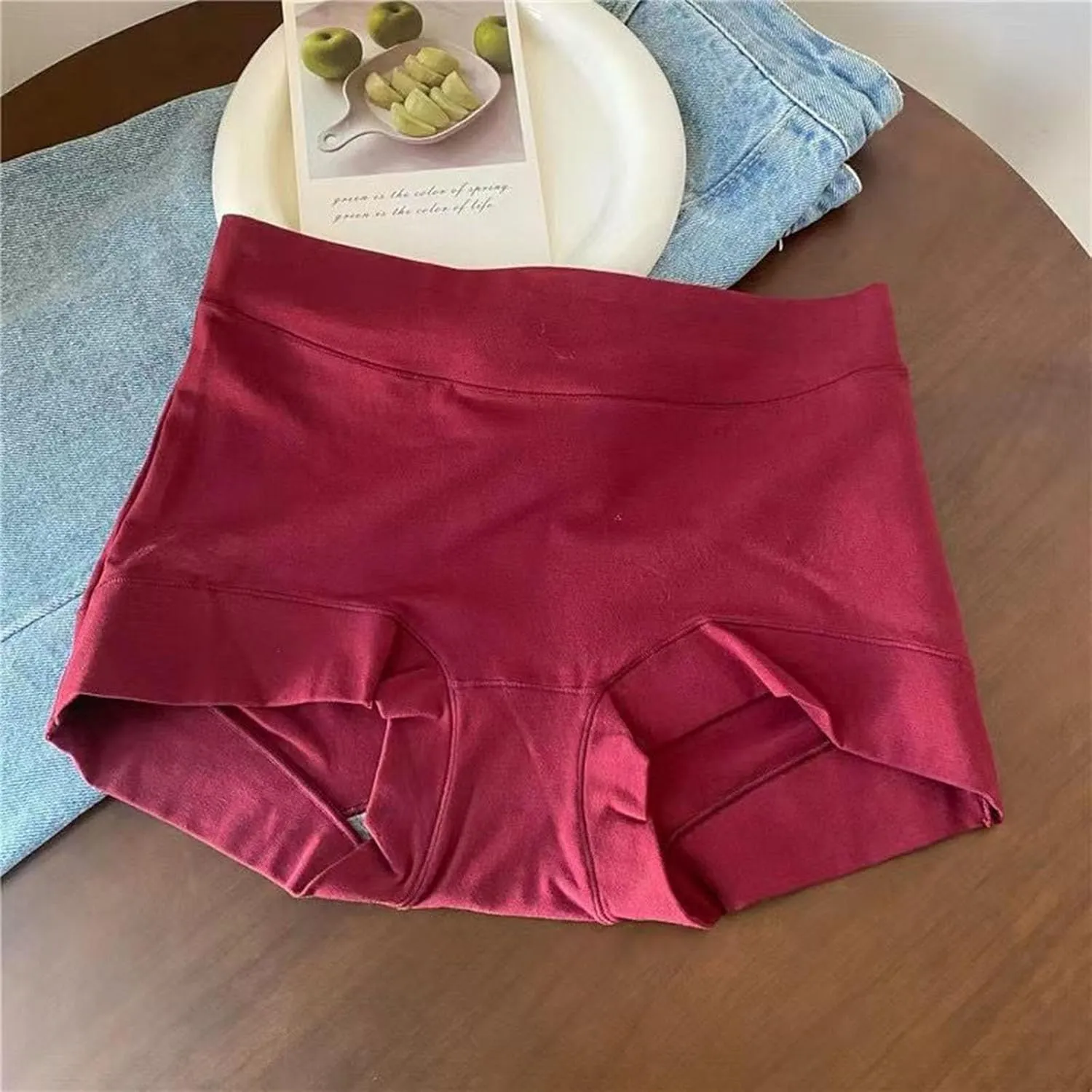 Women's Cotton Underwear High Waisted Full Coverage Ladies Panties Seamless Briefs Multipack Regular And Plus Size