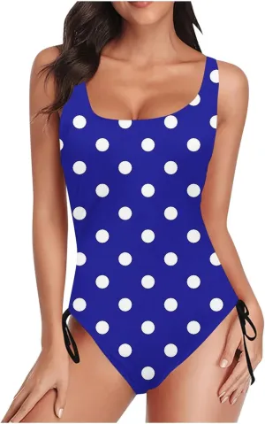 Women's One Piece Swimsuits Tummy Control Backless Cutout High Cut Bathing Suit Monokini Swimwear Monokinis Swim Suits