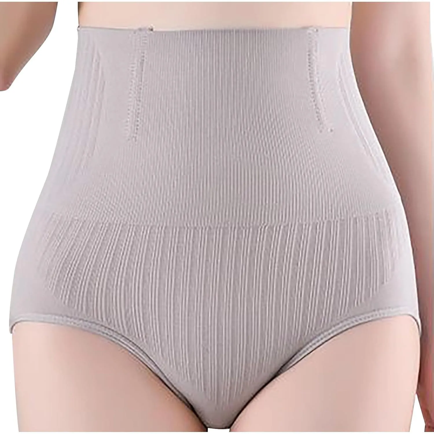 Women's Panty Underwear Tummy Control Stretch Comfy High Waist Seamless Breathable Briefs Panties Shapewear Shorts