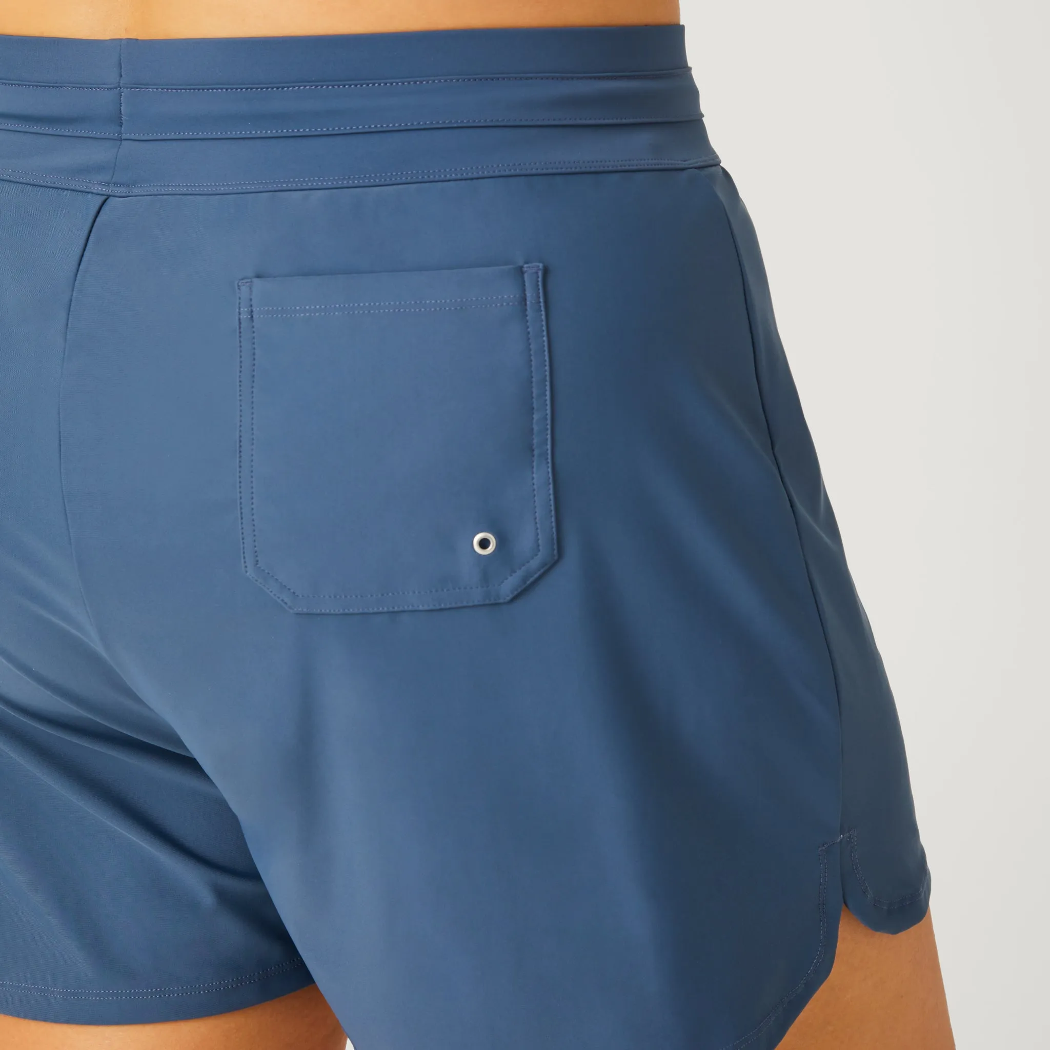 Women's Plus Size Drawstring Swim Short