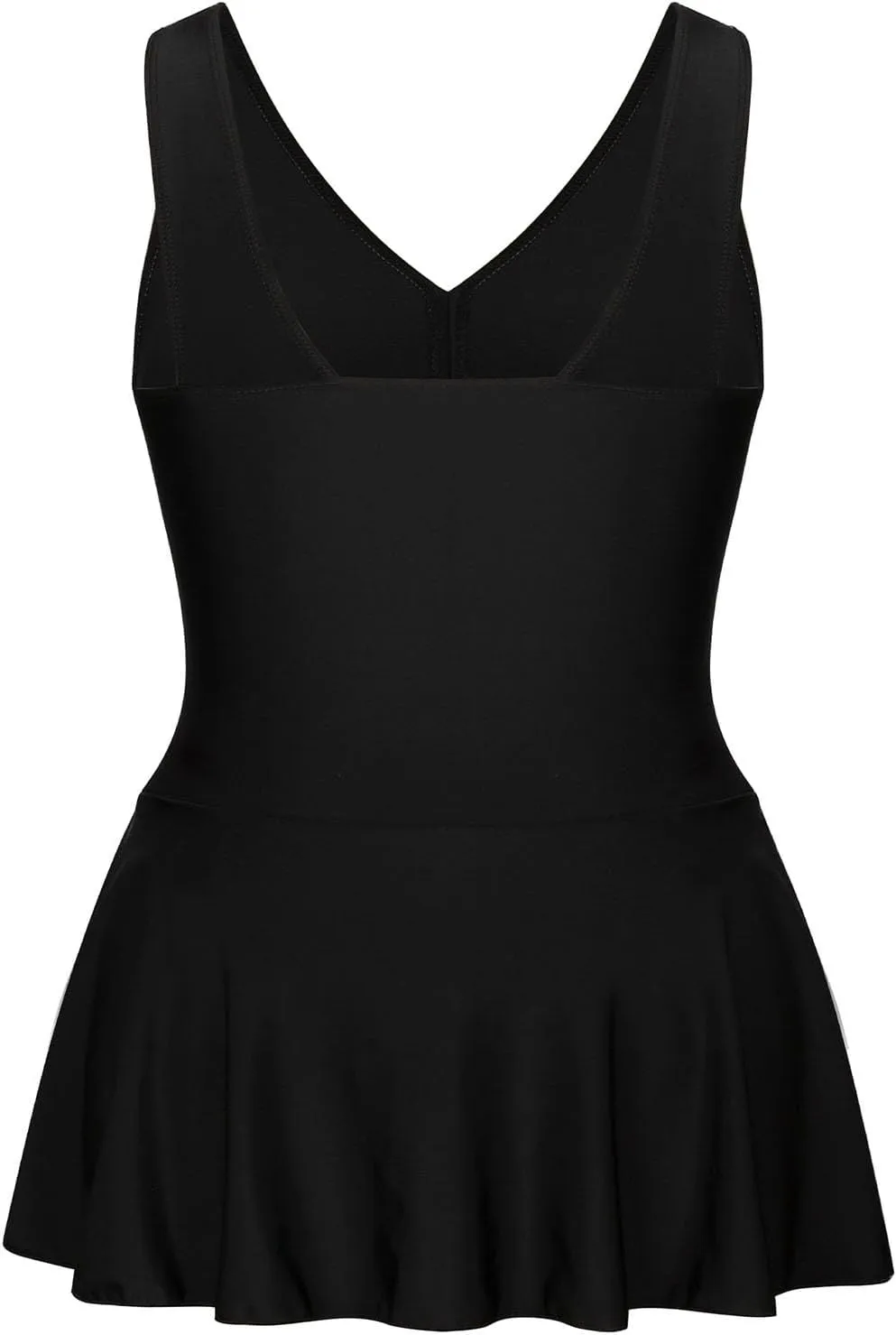 Women's Plus Size One Piece Swimsuits Tummy Control Sexy Ruched Bathing Suit Full Coverage Swimwear with Skirt 2025