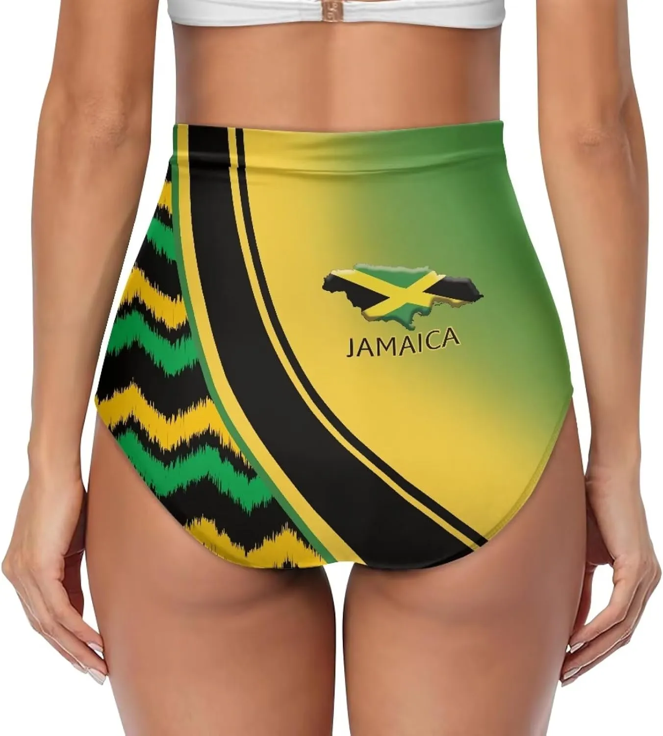 Women's Ruched High Waisted Bikini Bottom Full Coverage Bathing Suit Swim Bottom 2025 Bikini Briefs for Beach Pool