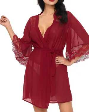 Women'S Soft Nightgown Long Kimono Robes Swimsuit Cover Ups Maxi Beach Dress