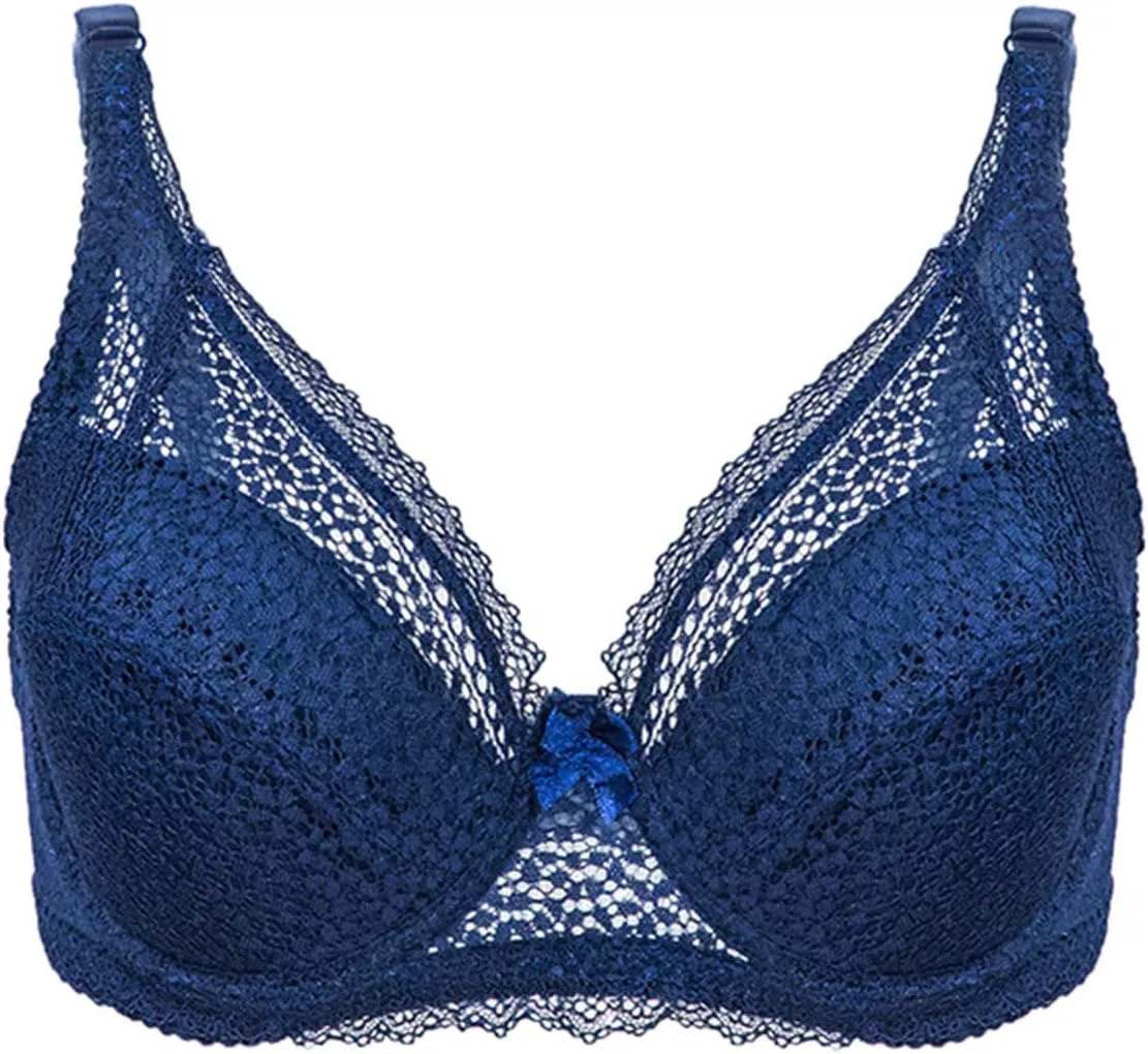 Womens Sports Bra Cropped Wirefree Padded Bra Comfortable High Support Workout Running Bralettes