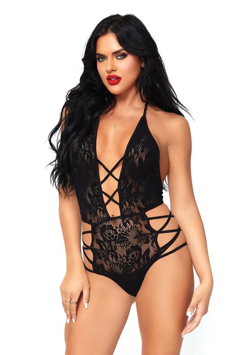 Women's Strappy Cut Out Halter