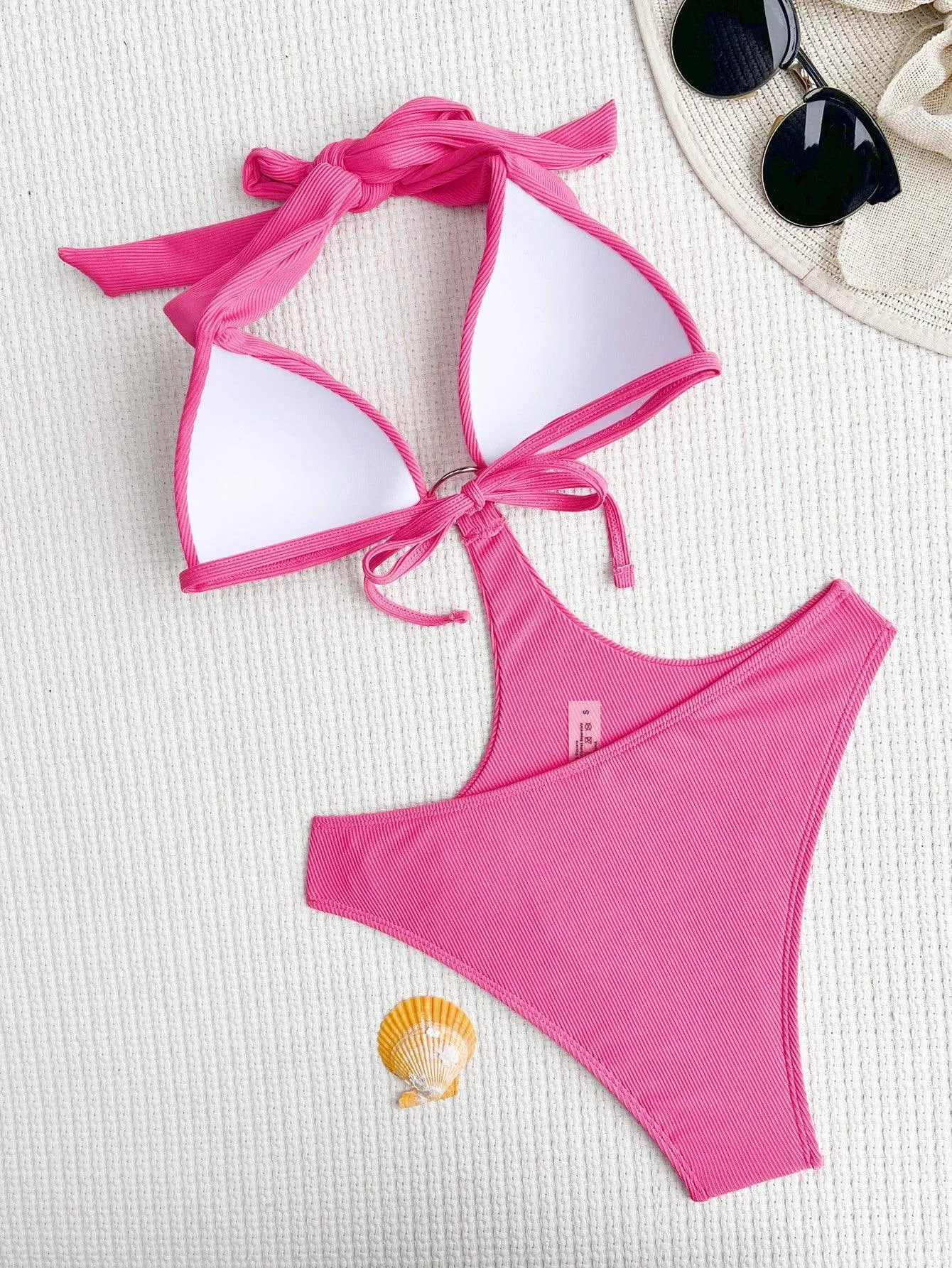 Women's Striped One-Piece Swimsuit - GFIT | Sexy Beachwear | Pool-Ready Swimwear
